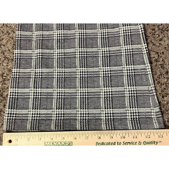 Betabrand Pants Womens XL Long (Tall) Plaid Wide Leg Pull-On Stretch - Picture 15 of 16